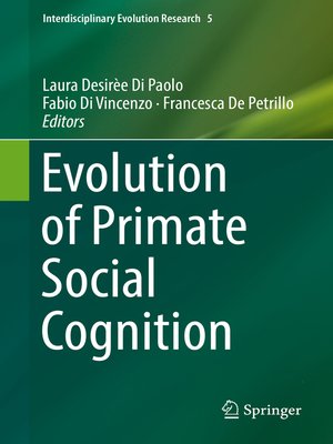 cover image of Evolution of Primate Social Cognition